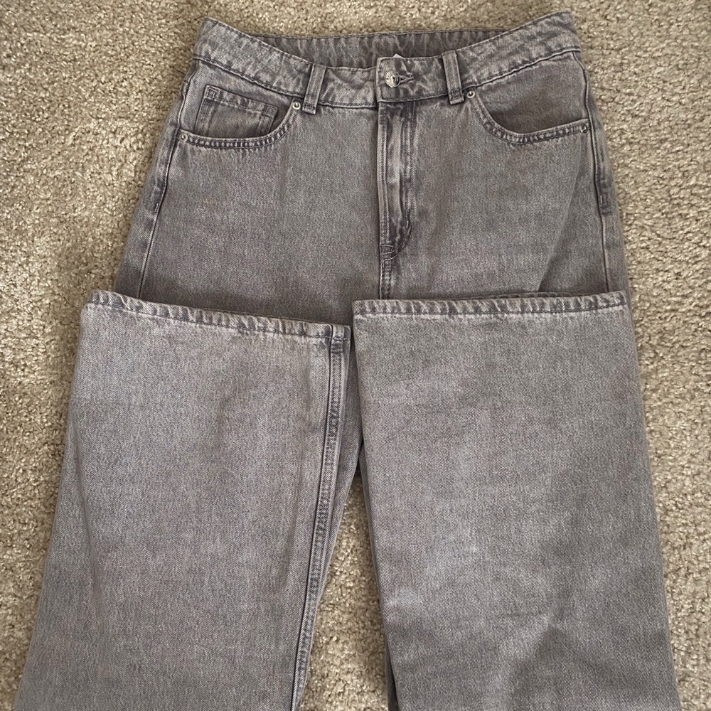 H&m wide leg jeans!